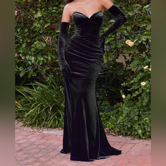 Black strapless dress size xs - Picture 1 of 2